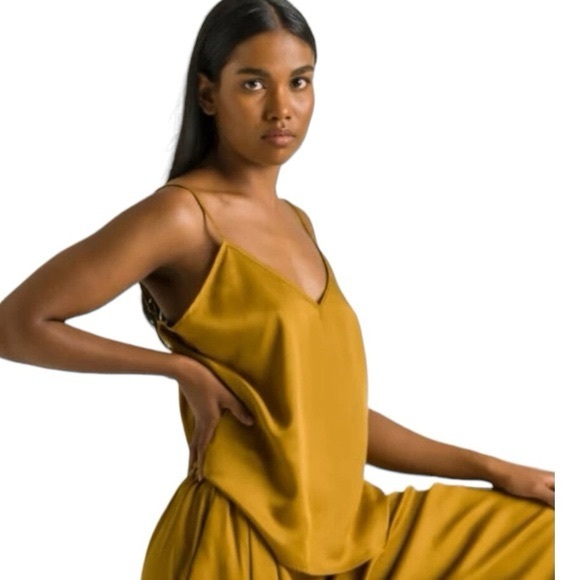 Ettitude Tops - Ettitude Sateen Cami (Chamomile)